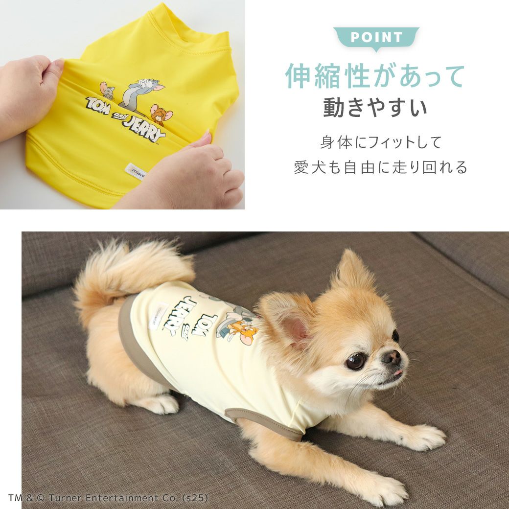 iDog COOL+MOSCAPE TOM and JERRYタンク アイドッグ-犬猫用品通販 I