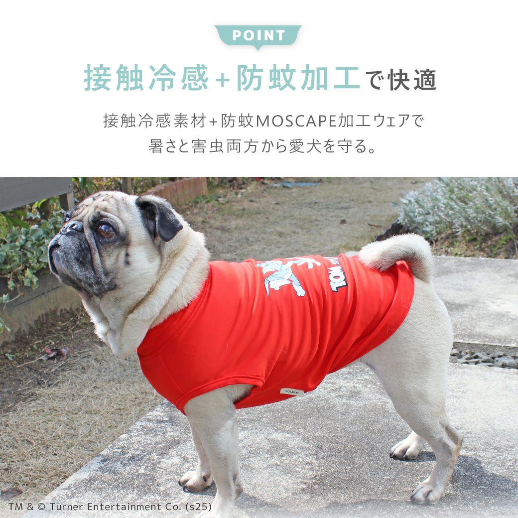 iDog COOL+MOSCAPE TOM and JERRYタンク アイドッグ-犬猫用品通販 I
