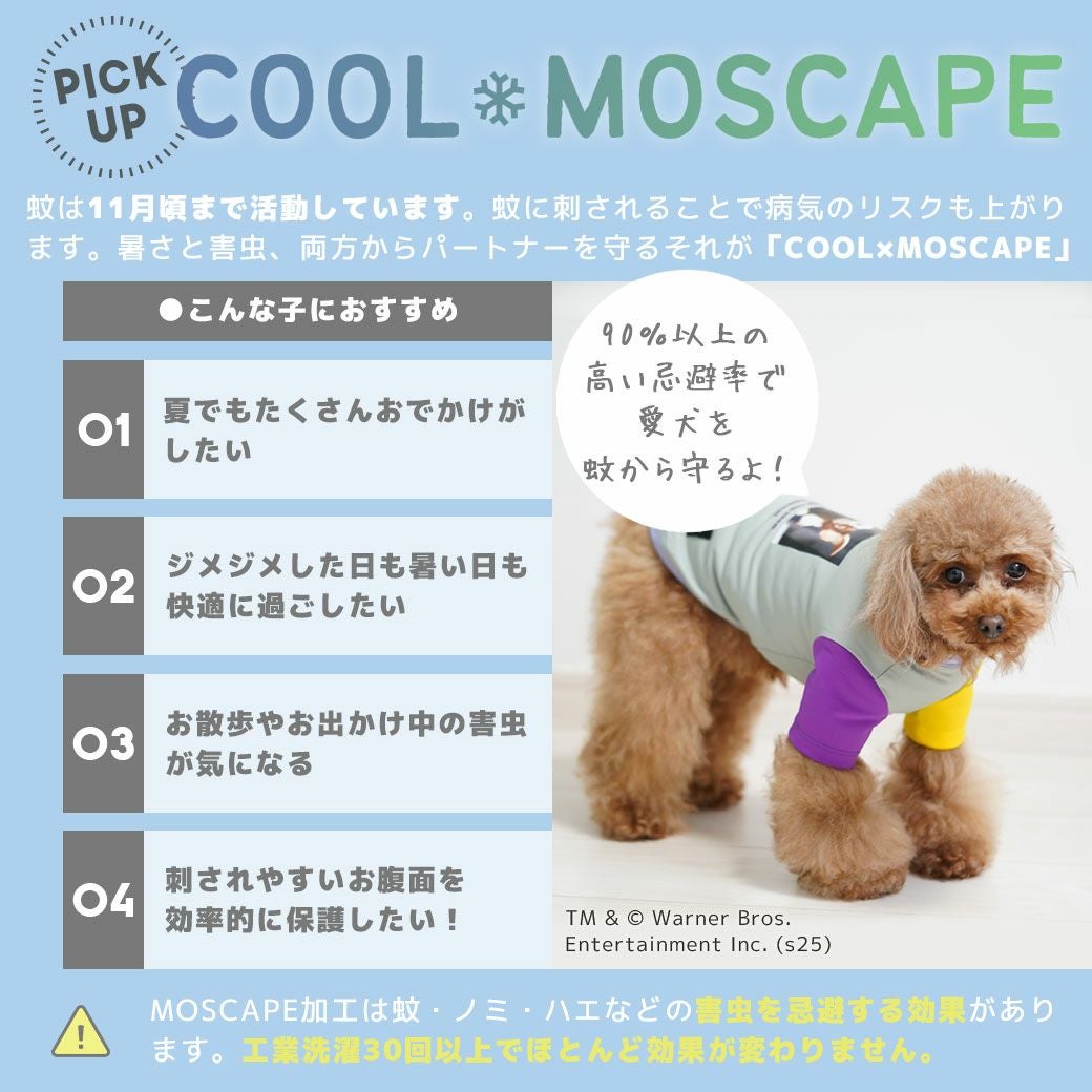 iDog COOL+MOSCAPE GREMLINSギズモの3つの約束Tシャツ アイドッグ-犬猫用品