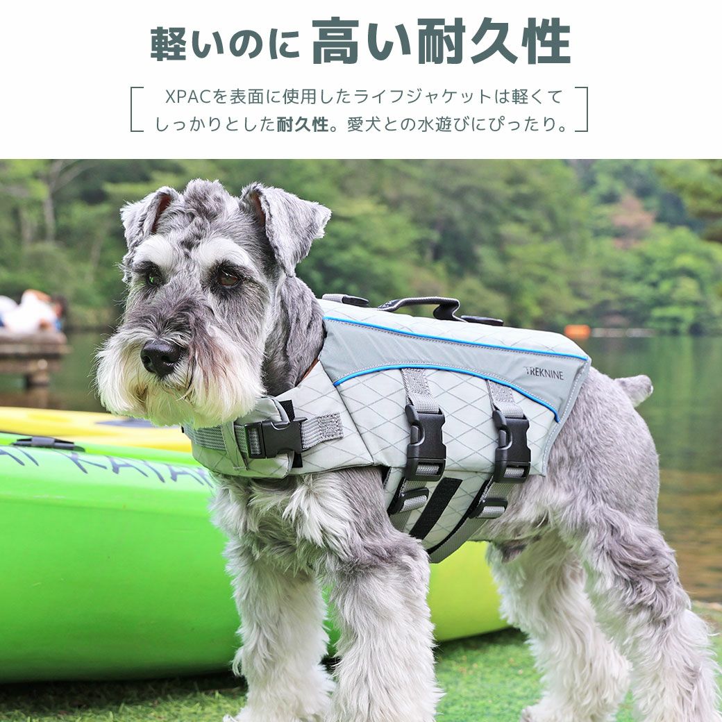 iDog TREKNINE X-PAC 高耐久フローティングベスト トレックナイン アイ