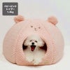 トイプー1.4kg(首18/胴29/丈18cm)のマユリちゃんはベビーピンクを使用