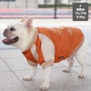 フレブル9.5kg(首41/胴55/丈34cm)のブランくんは朱色26のFを着用