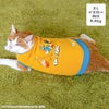 MIX8.6kg(首25/胴54/丈34cm)のゆづるくんはイエローのXLを着用