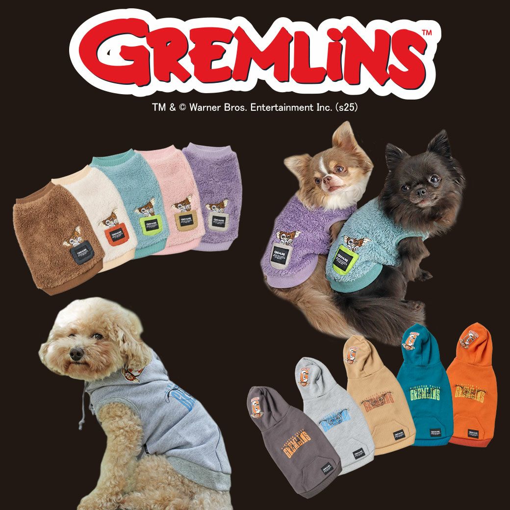 iDog GREMLINS ギズモのお散歩スウェットパーカー アイドッグ-犬猫用品