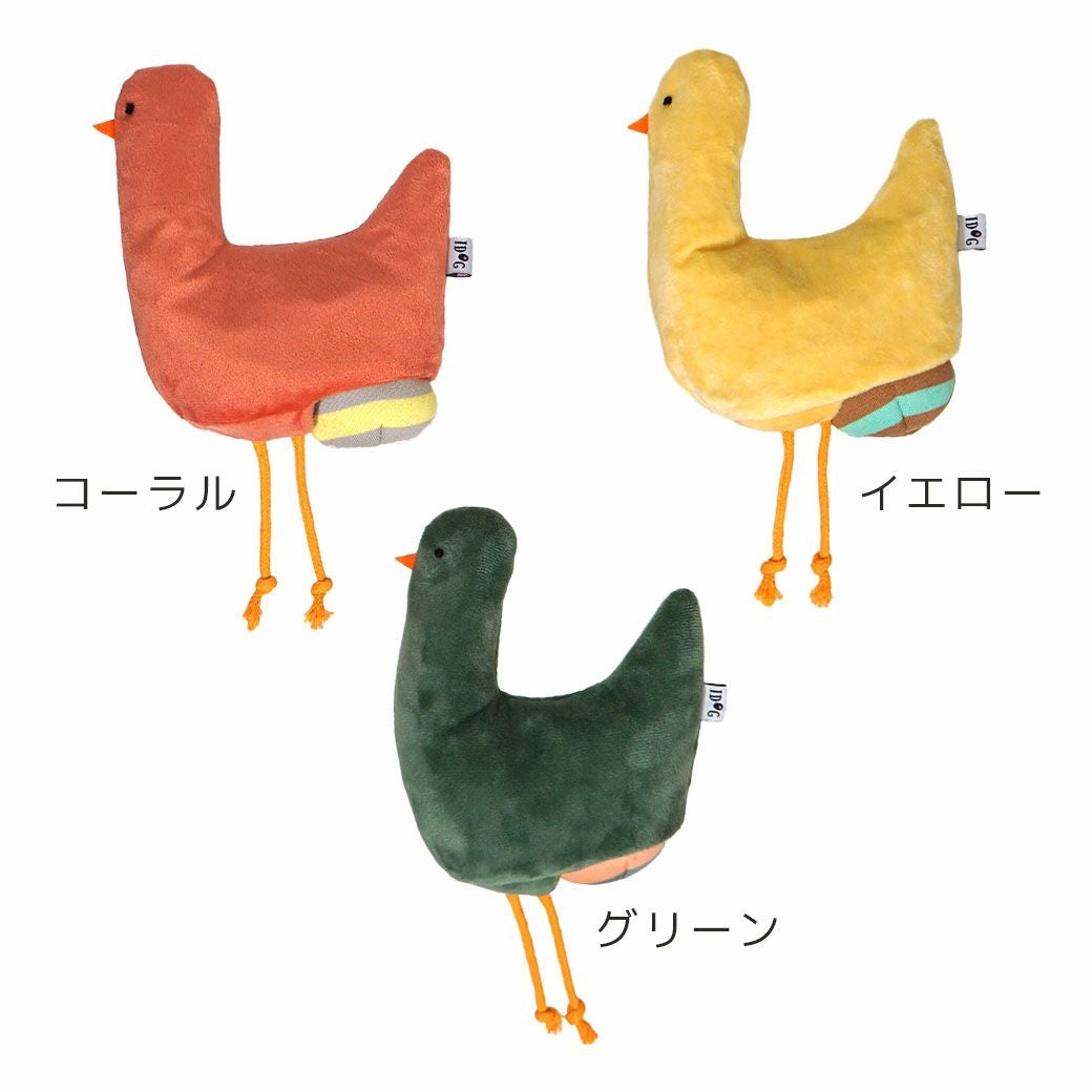 IDOG&ICAT ガチョウとタマゴ カシャカシャと鳴き笛入り アイドッグ-犬