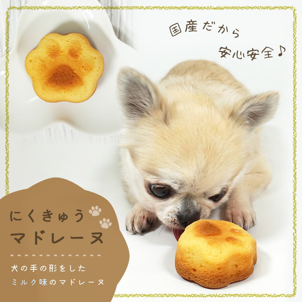 にくきゅうマドレーヌ