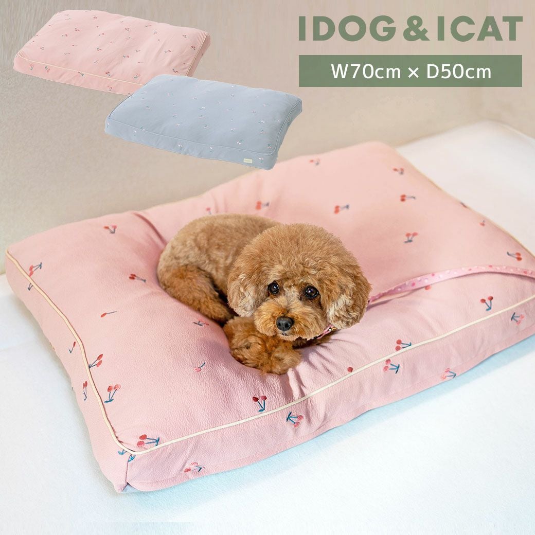 IDOG&ICAT iDog fleur チェリーのクッションベッド アイドッグ-犬猫