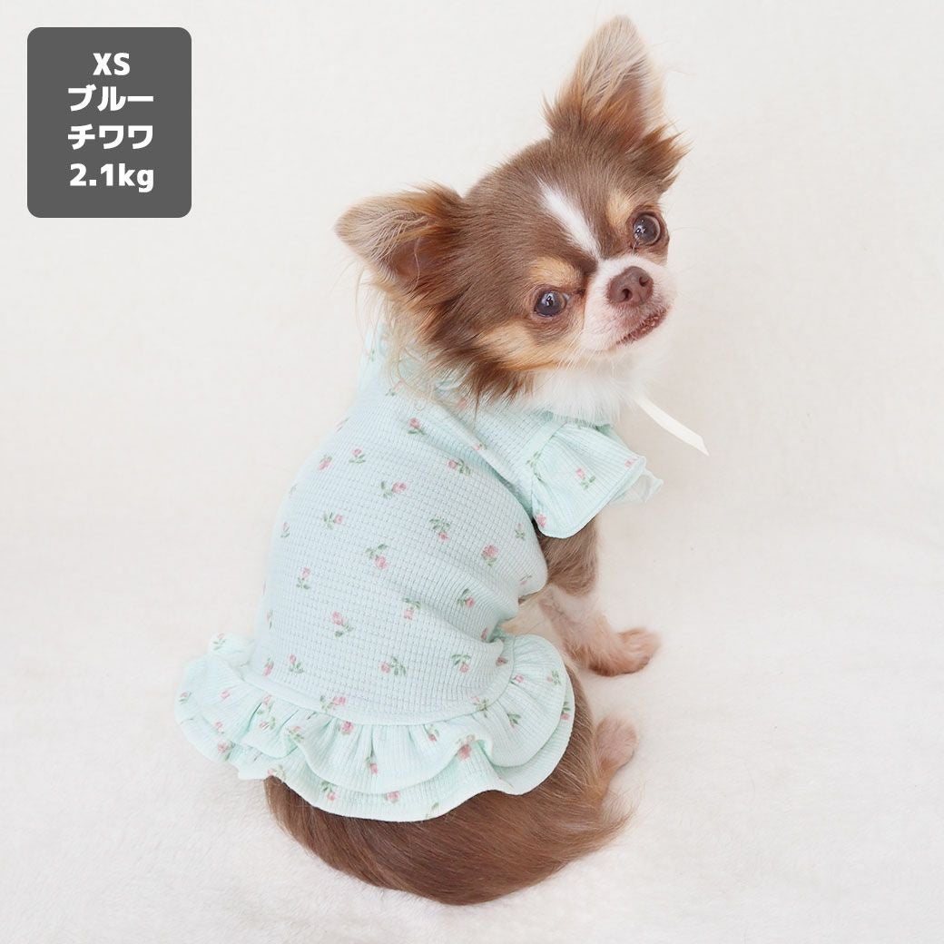 iDog fleur MOSCAPE 小花フリルタンク 防蚊 アイドッグ-犬猫用品通販