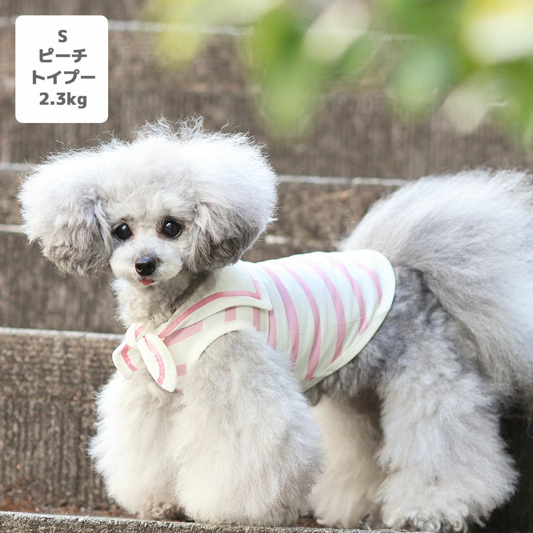 iDog COOL+MOSCAPE セーラータンク 接触冷感 防蚊 アイドッグ-犬猫用品