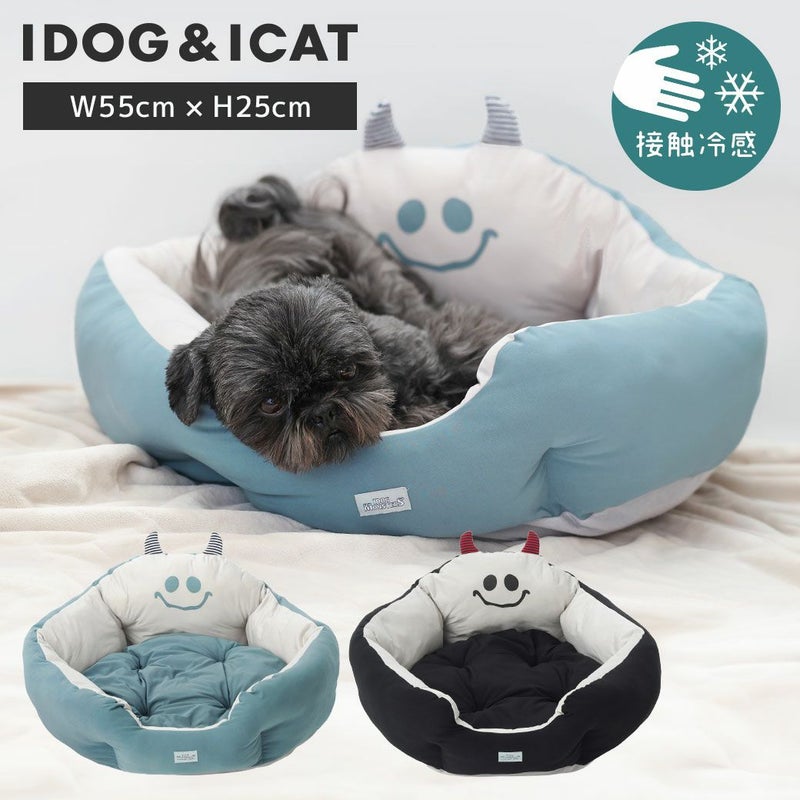 iDogMonsterCOOLなゴーストラウンドベッド接触冷感