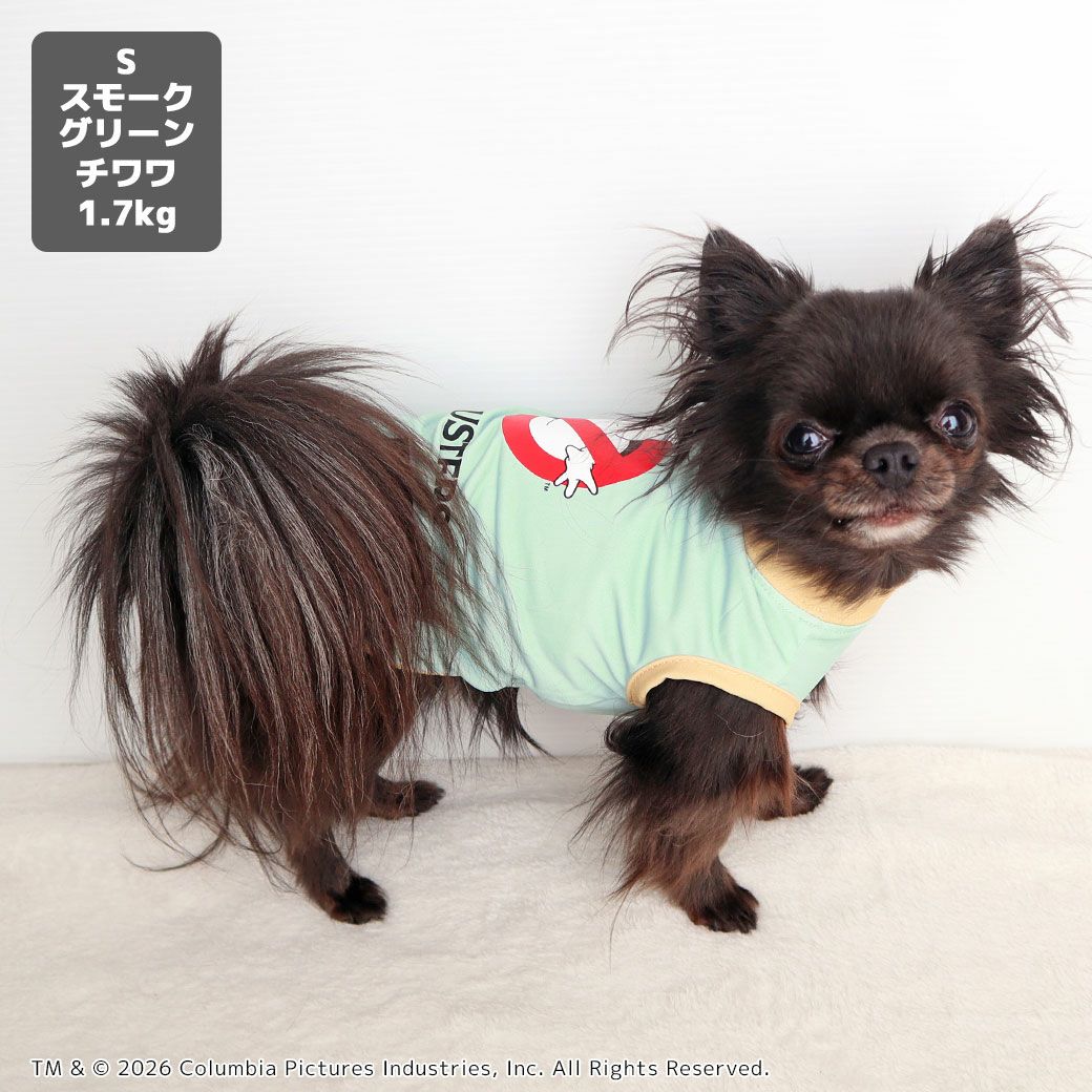 iDog COOL+MOSCAPE ゴーストバスターズサマータンク 接触冷感 防蚊