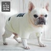 フレブル10.3kg(首38/胴56/丈34cm)のブランくんはベージュのFを着用