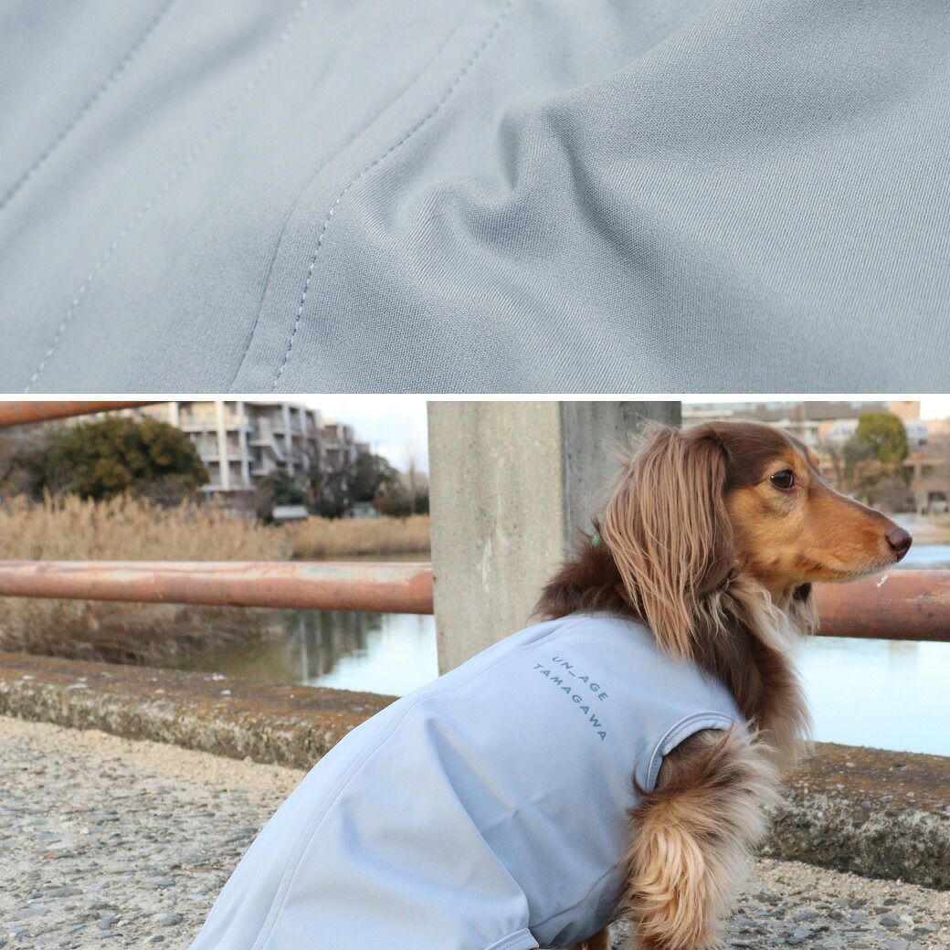 iDog UN_AGE TAMAGAWA 背中開きタンク アイドッグ-犬猫用品通販 IDOG&ICA