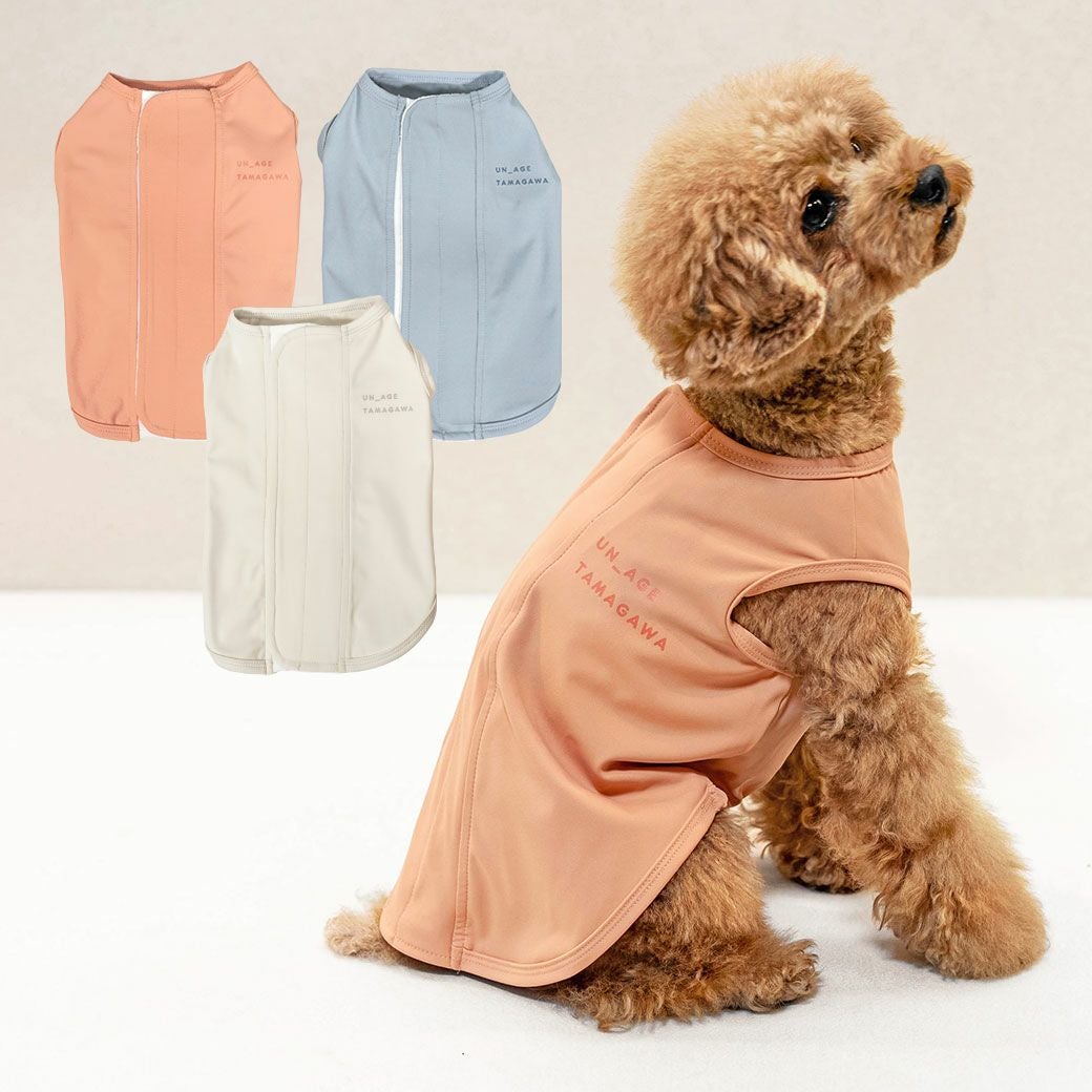 iDog UN_AGE TAMAGAWA 背中開きタンク アイドッグ-犬猫用品通販 IDOG&ICA