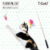 【猫おもちゃ】iCatFLYINGCAT釣りざお猫じゃらしふんわりフェザー