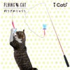 【猫おもちゃ】iCatFLYINGCAT釣りざお猫じゃらしカシャカシャとんぼ
