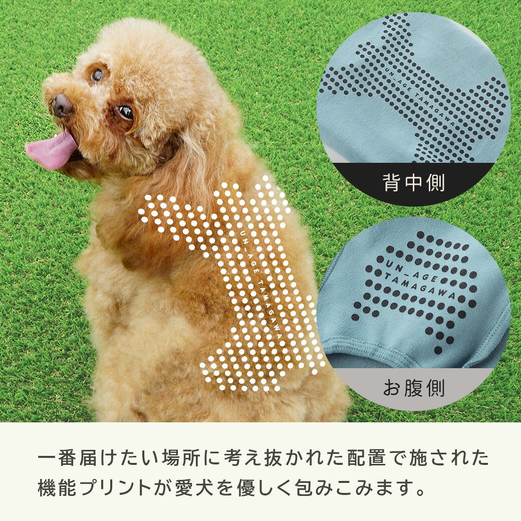 考え抜かれた配置で機能プリントを施しました